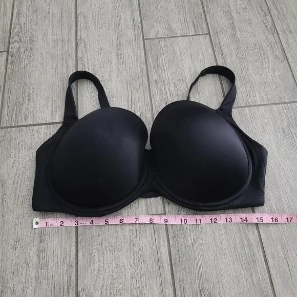 Soma Stunning Support Full Coverage Bra Solid Black Women's Size 40G - Picture 7 of 11